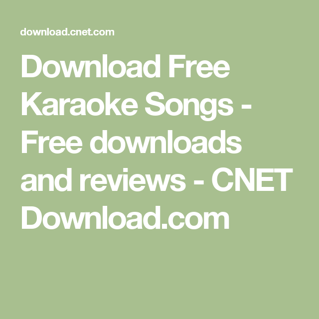 free karaoke song downloads cdg